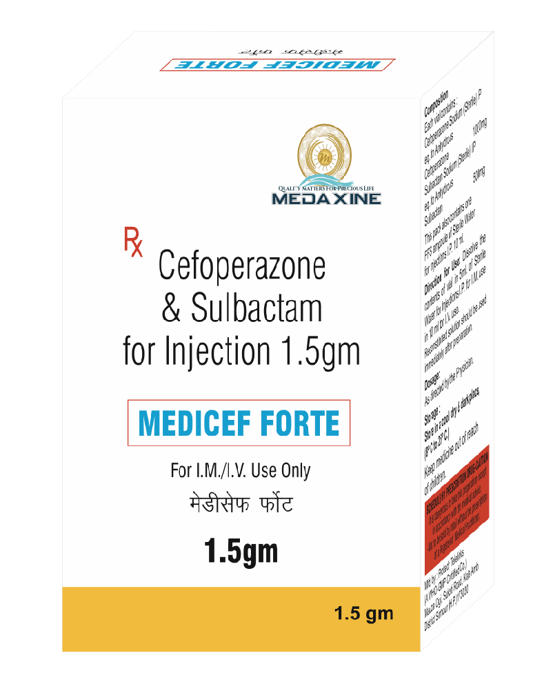 MEDICEF FORTE 1.5G